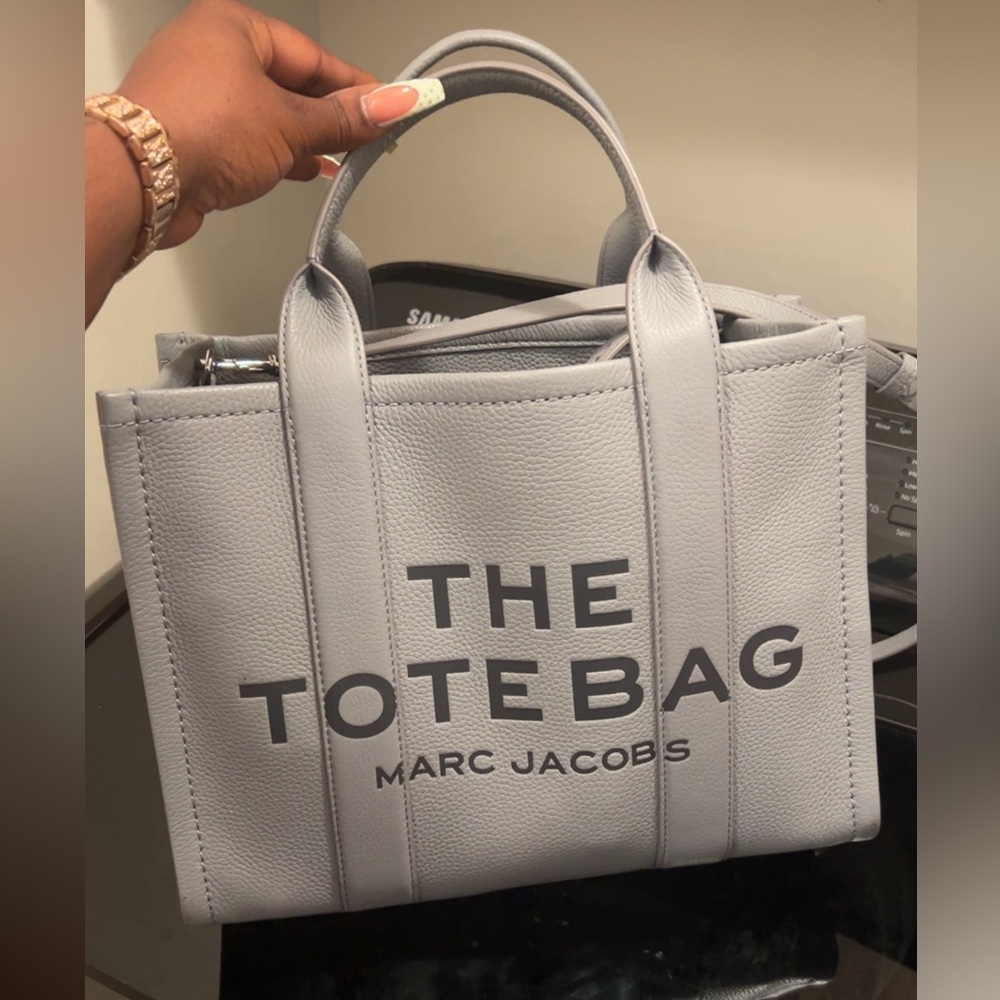 Marc Jacobs Wolf Gray Tote Bag